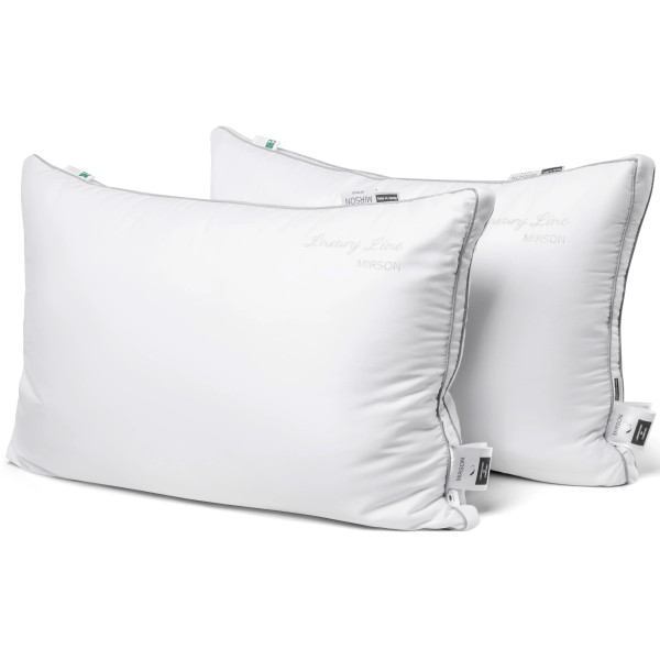 Фото - Подушка стандартна MirSon Luxury Exclusive Eco-Soft 569 50х70 см (2200000634757)