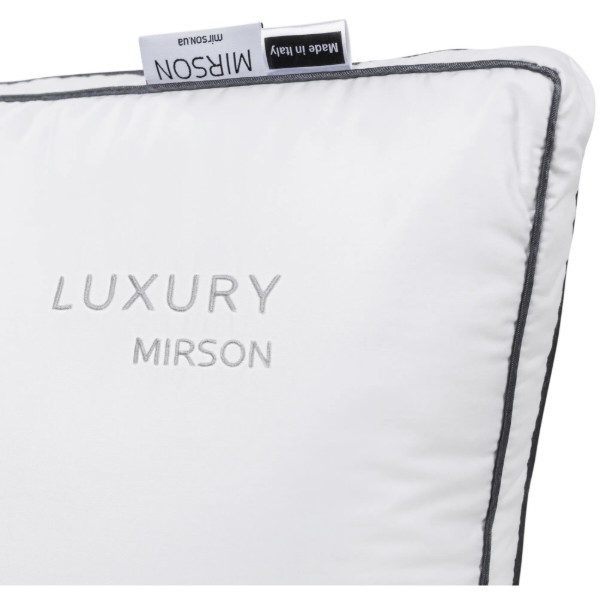 Фото - Подушка стандартна MirSon вовняна 1227 Luxury Exclusive Premium Середня 40х60 см (2200001517424)
