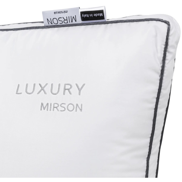 Фото - Подушка стандартна MirSon 1498 Luxury Exclusive memory effekt М'яка 40х60 см (2200001539754)