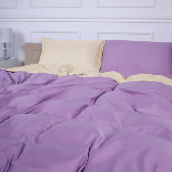 Фото - Комплект постільної білизни MirSon Margolles (12-0712 + 16-3310) Mikrosatin Premium 220х240 см (2200007245314)