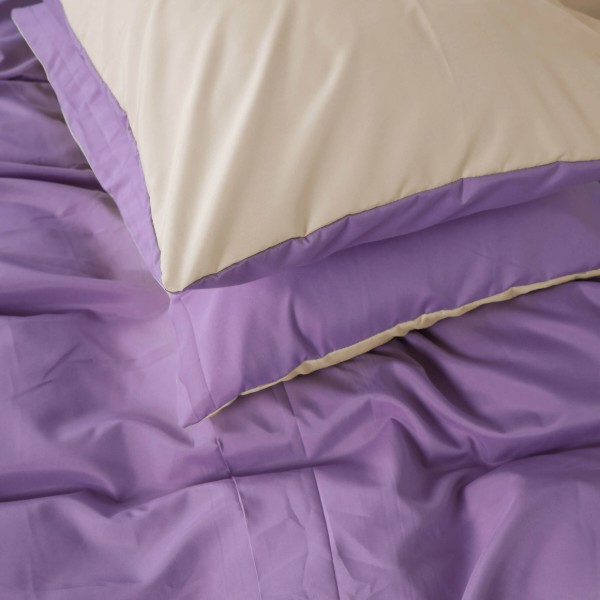 Фото - Комплект постільної білизни MirSon Margolles (12-0712 + 16-3310) Mikrosatin Premium 220х240 см (2200007245314)