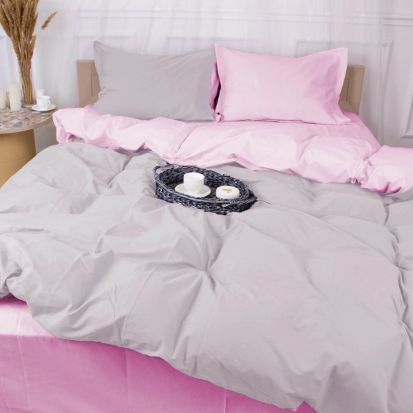 Фото - Комплект постельного белья MirSon Poplin Line 018 + 054 Richelle 175 x 210 см (2200006282792)