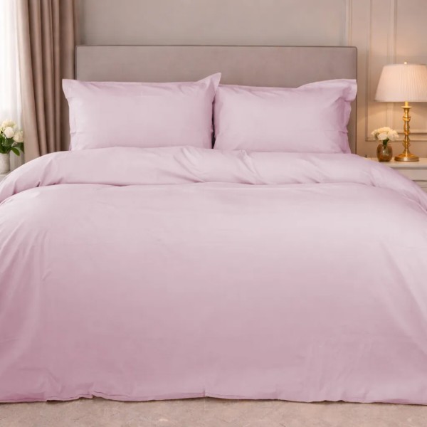 Фото - Комплект постільної білизни MirSon Poplin Line 018 Powdery 175 x 210 см (2200006278290)