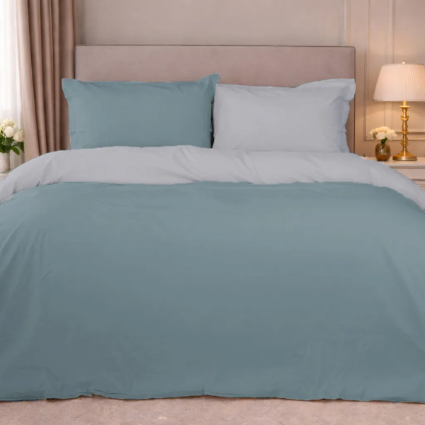 Фото - Комплект постільної білизни MirSon Poplin Line 054 + 067 Gerwin 143 x 210 см (2200006285779)