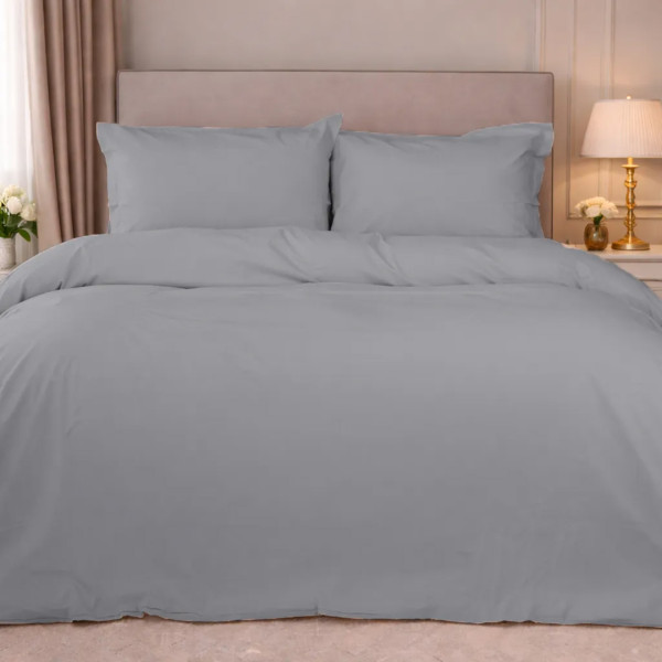 Фото - Комплект постільної білизни дитячий MirSon Poplin Line 056 Smoky 110 x 140 см (2200006277361) Фото - Комплект постільної білизни дитячий MirSon Poplin Line 056 Smoky 110 x 140 см (2200006277361)