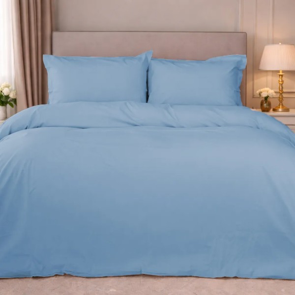 Фото - Комплект постельного белья MirSon Poplin Line 067 Green wave 143 x 210 см (2200006279273)