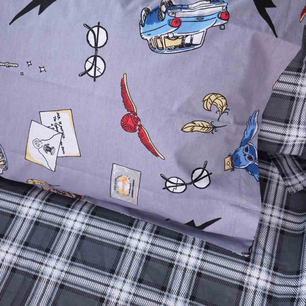 Фото - Комплект постільної білизни дитячий MirSon Poplin Line Kids 08 Harry Potter 110х140 (2200009719165)