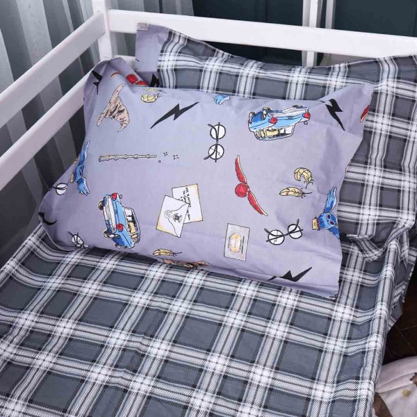 Фото - Комплект постільної білизни дитячий MirSon Poplin Line Kids 08 Harry Potter 110х140 (2200009719165)