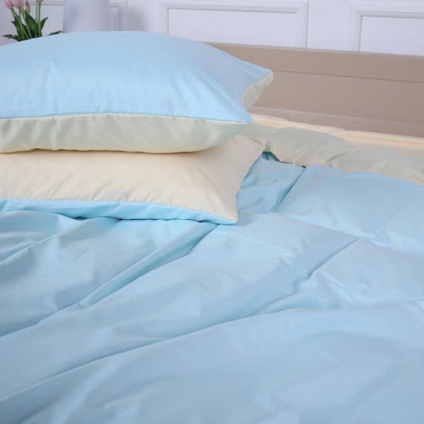 Фото - Комплект постельного белья MirSon Quintueles (12-0712 + 12-4608) Mikrosatin Premium Двухсторонний 2х143x210 см (2200007247738)