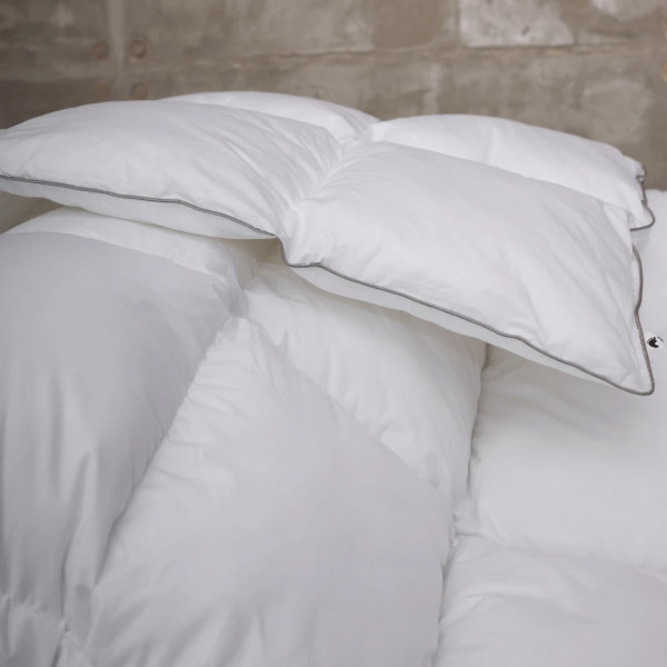 Фото - Ковдра зимова двоспальна євро MirSon пухова Raffaello 053 200x220 см (2200000018168)