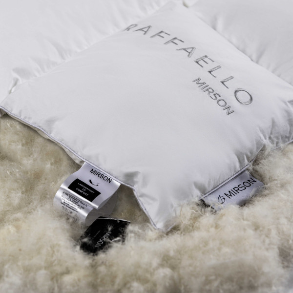 Фото - Ковдра зимова двоспальна євро MirSon пухова Raffaello 053 200x220 см (2200000018168)