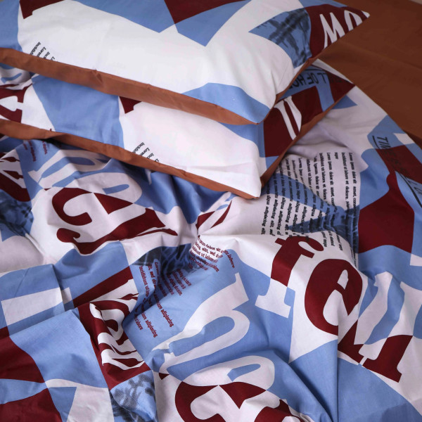 Фото - Комплект постельного белья MirSon Бязь Ranforce Elite 17-0535 Peggy 175х210 см (2200004672625)