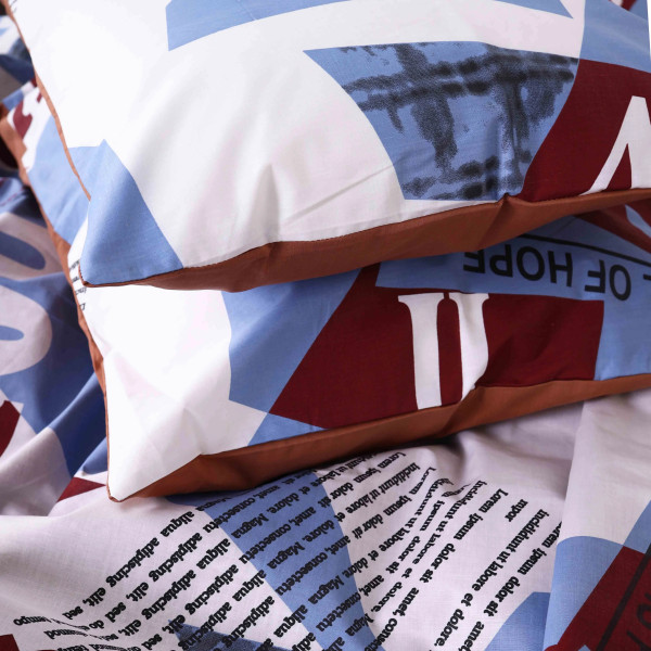 Фото - Комплект постельного белья MirSon Бязь Ranforce Elite 17-0535 Peggy 175х210 см (2200004672625)