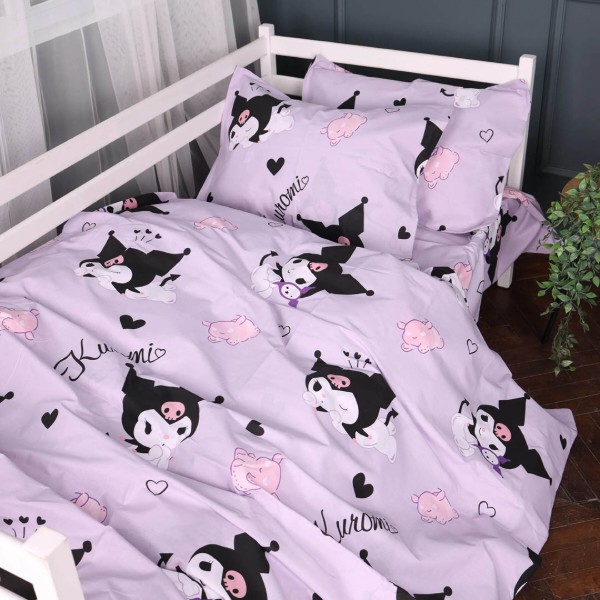 Фото - Комплект постільної білизни дитячий MirSon Ranforce Elite 17-0883 Magic Kuromi 110х140 (2200012199305) Фото - Комплект постільної білизни дитячий MirSon Ranforce Elite 17-0883 Magic Kuromi 110х140 (2200012199305)