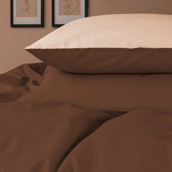 Фото - Комплект постельного белья MirSon Бязь Ranforce Elite Enrica (12-0712 + 15-1511) 175х210 (2200004674018)