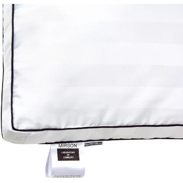 Фото - Подушка стандартная MirSon Royal DeLuxe Eco-Soft 563 высокая 50х70 см (2200000625144)