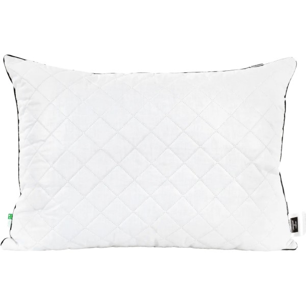 Фото - Подушка стандартна MirSon вовняна 1218 Royal Pearl Premium М'яка 70х70 см (2200001517738)