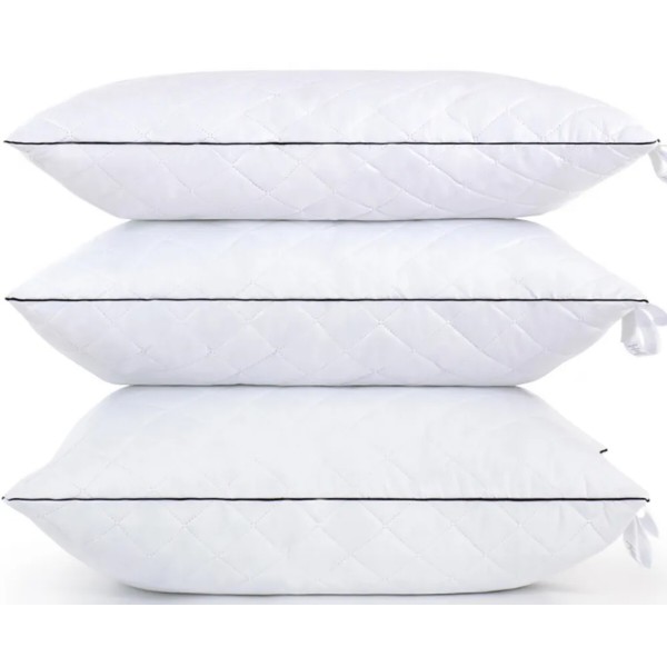 Фото - Подушка стандартна MirSon вовняна 1218 Royal Pearl Premium М'яка 70х70 см (2200001517738)