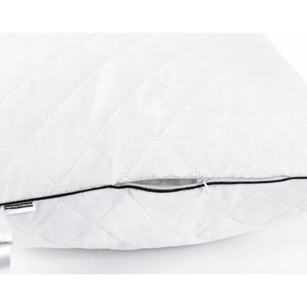 Фото - Подушка стандартная MirSon 1486 Royal Pearl memory effekt Мягкая 70х70 см (2200001540347)