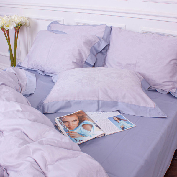 Фото - Комплект постельного белья MirSon Satin Great stone 143х210х2 (2200005395127)