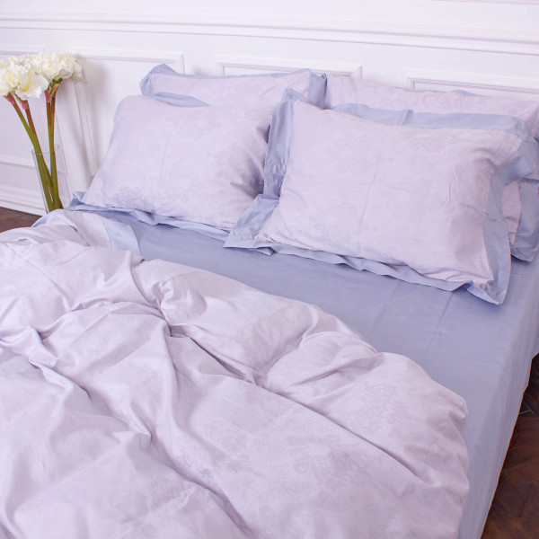 Фото - Комплект постельного белья MirSon Satin Great stone 143х210х2 (2200005395127)