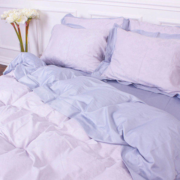 Фото - Комплект постельного белья MirSon Satin Great stone 143х210х2 (2200005395127)