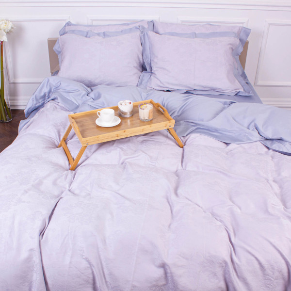 Фото - Комплект постельного белья MirSon Satin Great stone 143х210х2 (2200005395127)