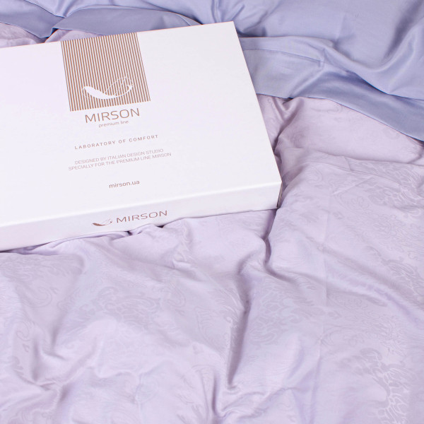 Фото - Комплект постельного белья MirSon Satin Great stone 143х210х2 (2200005395127)