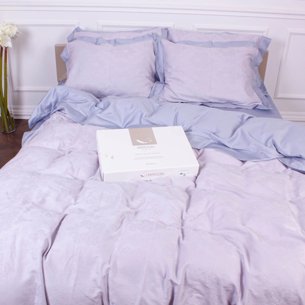 Фото - Комплект постельного белья MirSon Satin Great stone 143х210х2 (2200005395127)