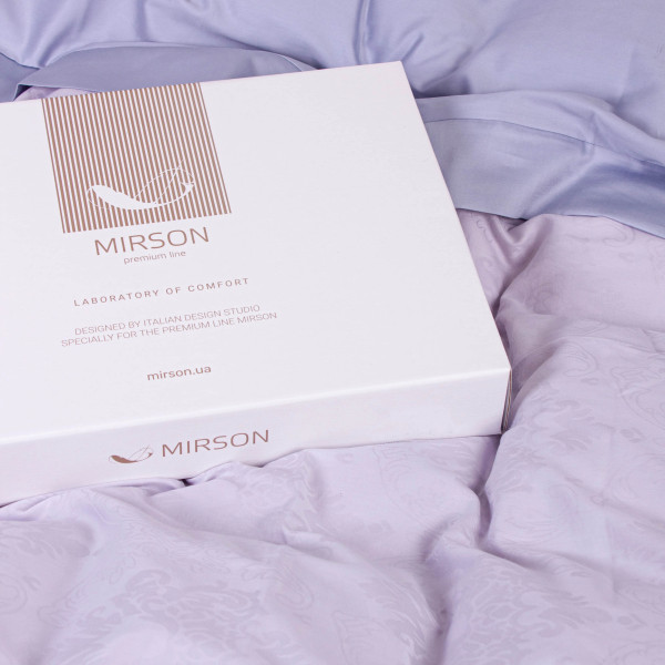 Фото - Комплект постельного белья MirSon Satin Great stone 143х210х2 (2200005395127)