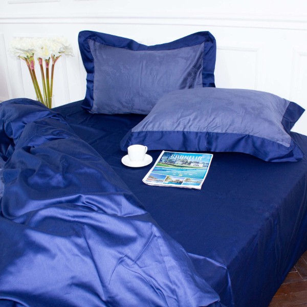 Фото - Комплект постельного белья MirSon Satin Raging sea 143х210х2 (2200005395967)