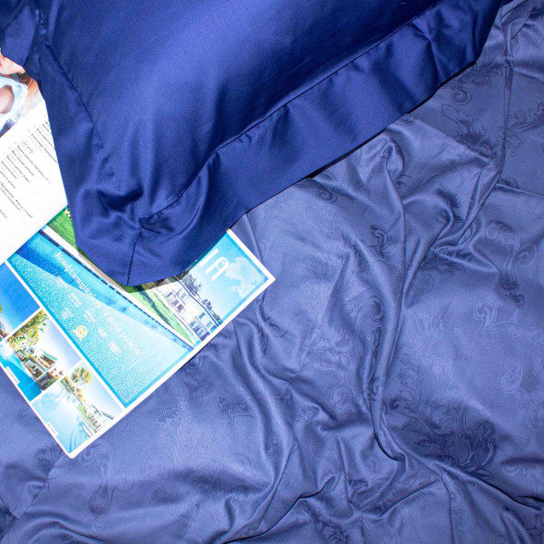 Фото - Комплект постільної білизни MirSon Satin Raging sea 143х210 (2200005611623)