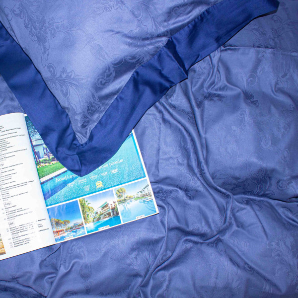 Фото - Комплект постільної білизни MirSon Satin Raging sea 143х210 (2200005611623)