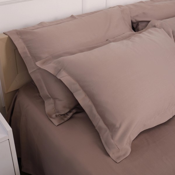 Фото - Простирадло односпальне MirSon 80x160 см №08 Beige Tencel (2200009637575)