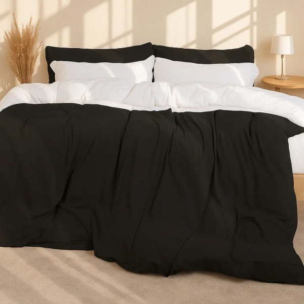 Фото - Комплект постільної білизни MirSon Велюр Winter Frost 28-0001 + 28-0007 Oxalis Velvet 175х210 (2200004005034)