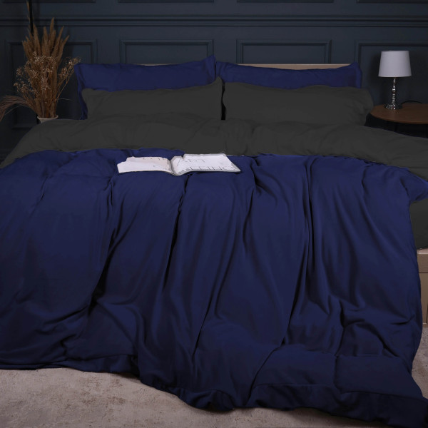 Фото - Комплект постільної білизни MirSon Велюр Winter Frost 28-0005 + 28-0006 Tagetes Velvet 175х210 (2200004007830)