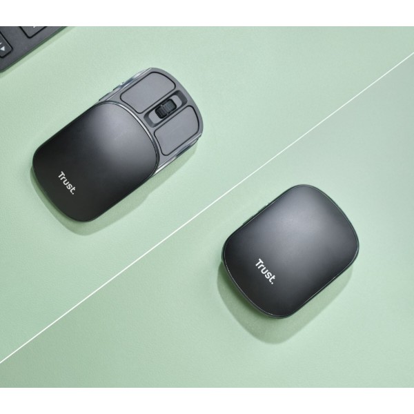 Фото - Мышь беспроводная Trust Zylo Rechargeable Black (25733)