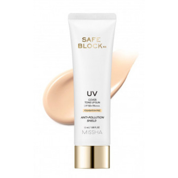 Фото - Средство для загара Missha Safe Block RX Cover SPF50+PA++++ 50 мл (8809643523486)