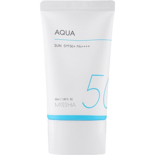Фото - Крем для обличчя Missha All Around Safe Block Aqua Sun SPF50+/PA++++ (8809747942121)