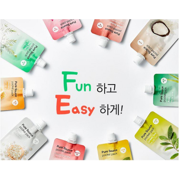 Фото - Маска для обличчя Missha Pure Source Pocket Pack з екстрактом чайного дерева 10 мл (8806185781848)