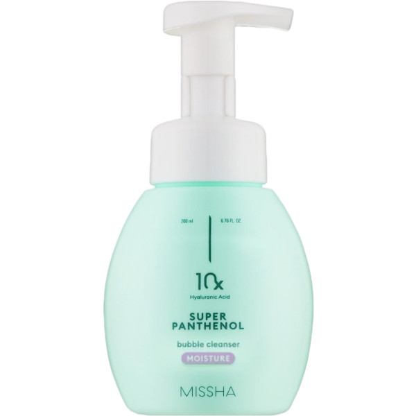 Фото - Пінка для вмивання Missha Super Panthenol Moisture 200 мл (8809747961474)
