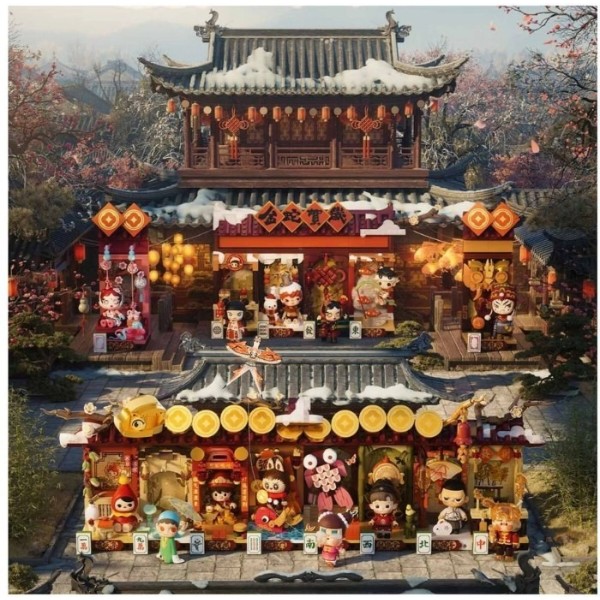 Фото - Игровая фигурка-сюрприз Pop Mart Wealthy Snake's New Year Celebration Серия Fortunate Hand в ассортименте (MIXB-01)