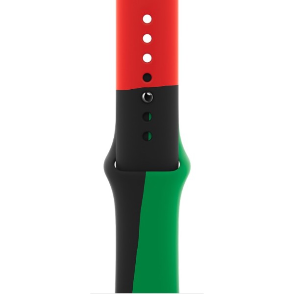 Фото - Ремешок для смарт-часов Apple 44mm Black Unity Sport Band - Regular (MJ4W3ZM/A)