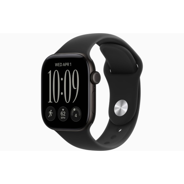 Фото - Смарт-часы Apple Watch Series 12 GPS 42mm Black Aluminium Case with Black Sport Band - S/M