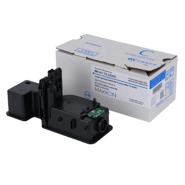 Фото - Картридж-тонер Makkon Kyocera Mita TK-5230C for ECOSYS M5521cdn/cdw/P5021cdn Cyan (MK-KY-TK-5230C)