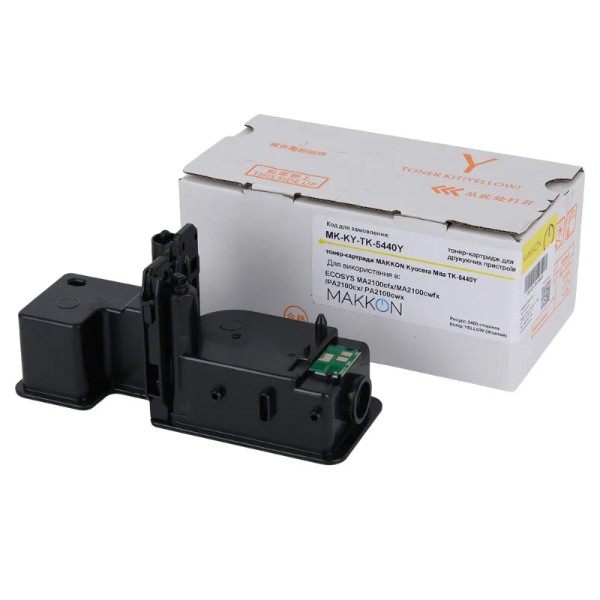 Фото - Картридж-тонер Makkon Kyocera Mita TK-5440Y для ECOSYS MA2100cfx/MA2100cwfx/PA2100cx/ PA2100cwx Yellow (MN-KY-TK-5440Y)
