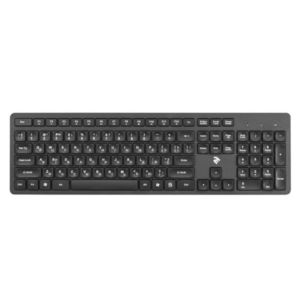 Фото - Клавиатура+мышь беспроводная 2E MK420 WL Black (2E-MK420WB)