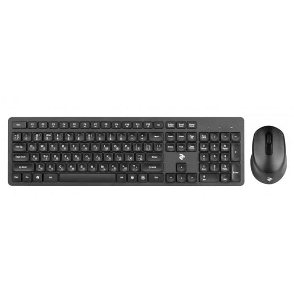 Фото - Клавиатура+мышь беспроводная 2E MK420 WL Black (2E-MK420WB)