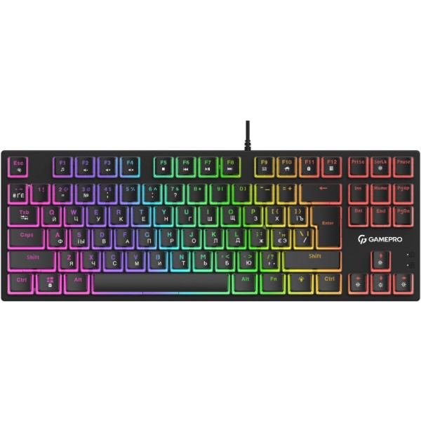 Фото - Клавиатура проводная игровая GamePro MK80R Red Фото - Клавиатура проводная игровая GamePro MK80R Red