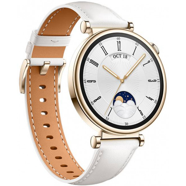 Фото - Смарт-годинник Huawei Watch GT 4 41mm Classic White Leather